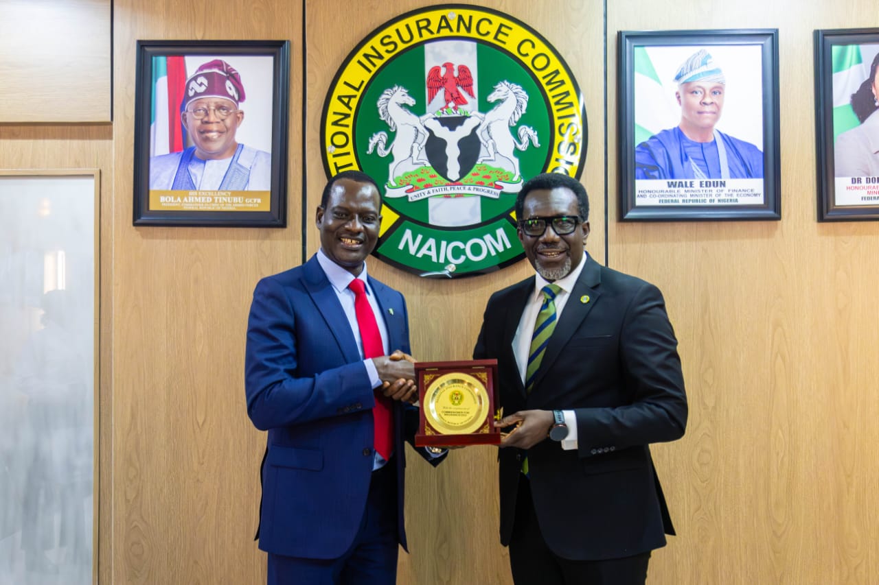 NAICOM CEO, Taiwo Oyedele Meet in Abuja